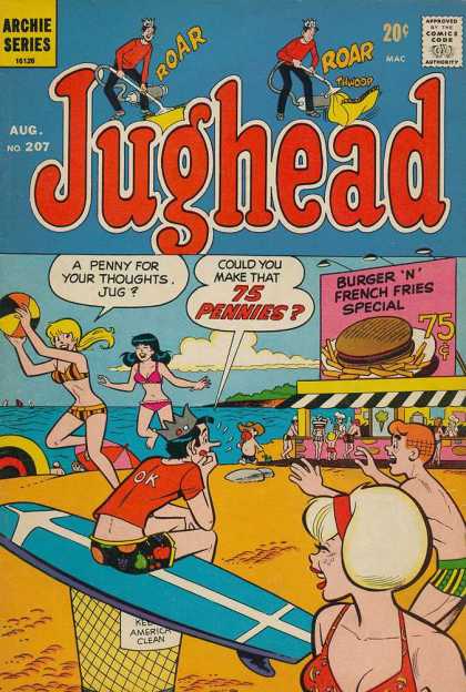 Jughead 207 - Roar - Vaccum - Archie Series - 75 Pennies - Water