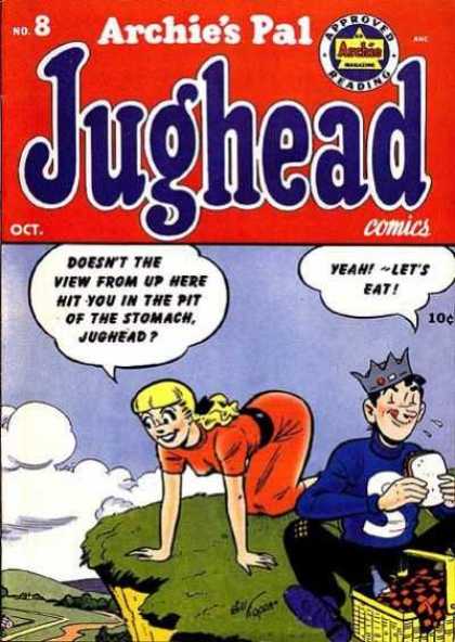 Jughead 8 - Picnic - Cliff - View - Sandwhich - Red Dress - Jon D'Agostino