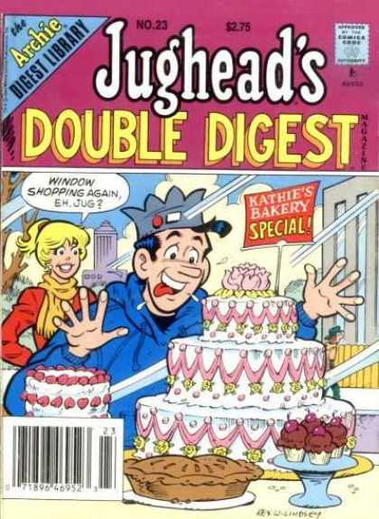 Jughead's Double Digest 23 - Betty - Cake - Tongue Out - Pies - Cupcakes