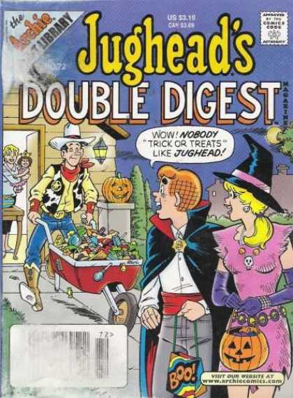 Jughead's Double Digest 72 - Archie - Approved By The Comics Code - Cowboy - Pumpkin - Woman