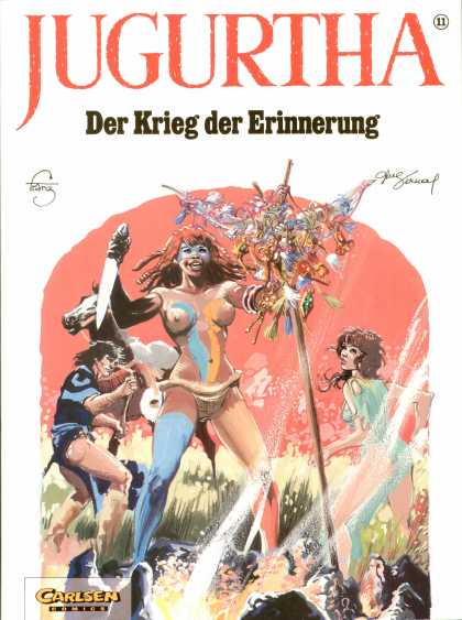 Jugurtha 9 - Der Krieg Der Erinnerung - Woman - Knife - Carlsen Comics - Grass
