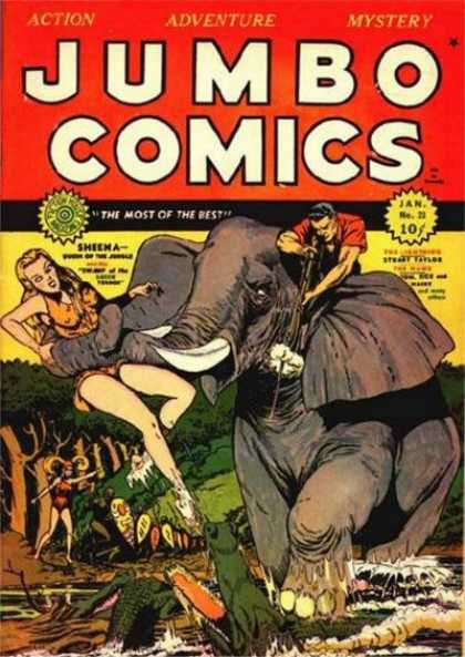 Jumbo Comics 23 - Elephant
