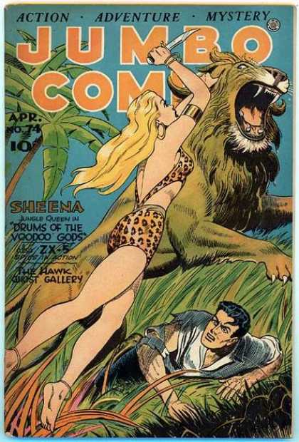 Jumbo Comics 74 - Lion