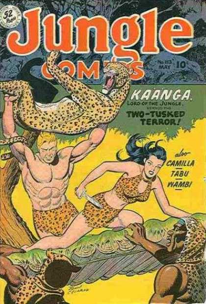 Jungle Comics 113 - Two-tusked Terror - Kaanga - Camilla - Tabu - Wambi