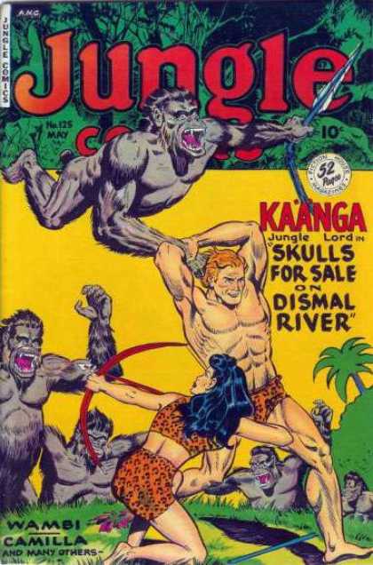 Jungle Comics 125 - Monkey - Kaanga - Woman - Arrow - Bow