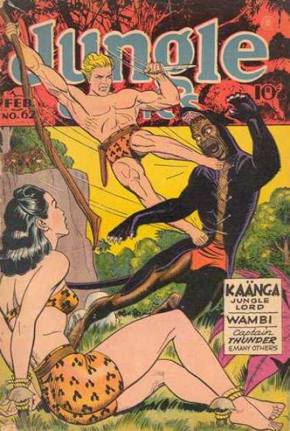Jungle Comics 62 - Feb - No62 - Trees - Kaanga - Jungle Lord