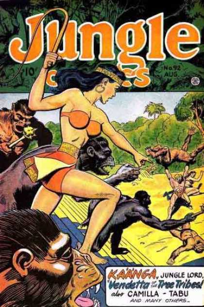 Jungle Comics 92 - Kaanga - Jungle Lord - Vendetta - Camilla - Monkeys