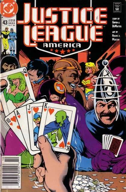 Justice League America 43 - Adam Hughes