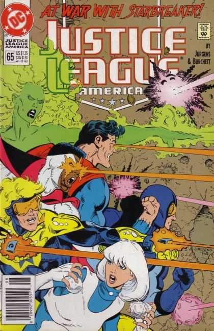 Justice League America 65 - One Super Man - Lights - One Ghost - One Girl - Eyes - Dan Jurgens