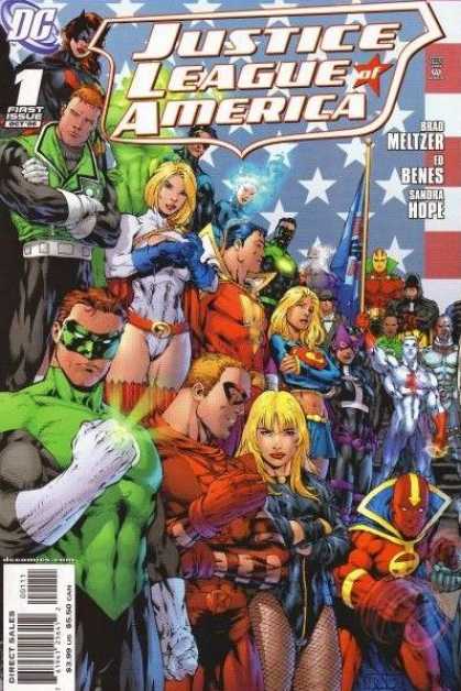 Justice League of America (2006) 1 - Alex Sinclair, Ed Benes