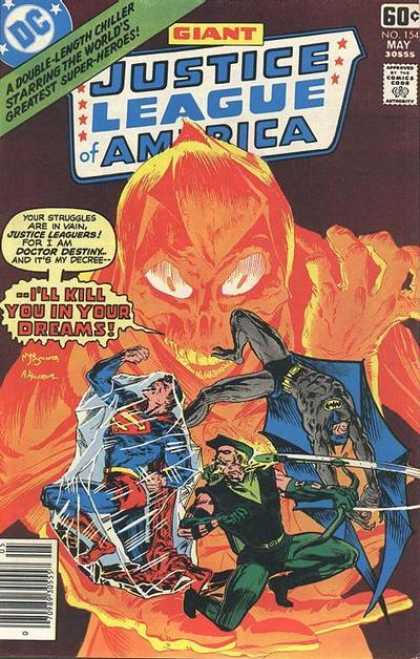 Justice League of America 154 - Giant - May - Approved By Comics Code - Superman - Batman - Michael Kaluta