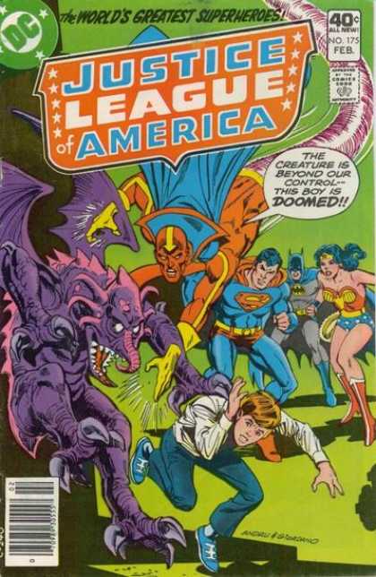 Justice League of America 175 - Dick Giordano, Ross Andru