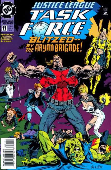 Justice League Taskforce 11 - Dc Comics - Justice - Blitzed - Gang - Aryan Brigade