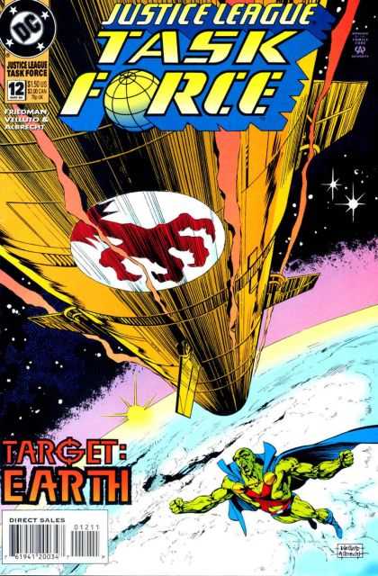 Justice League Taskforce 12 - Dc - Albrecht - Friedman - Outer Space - Planet