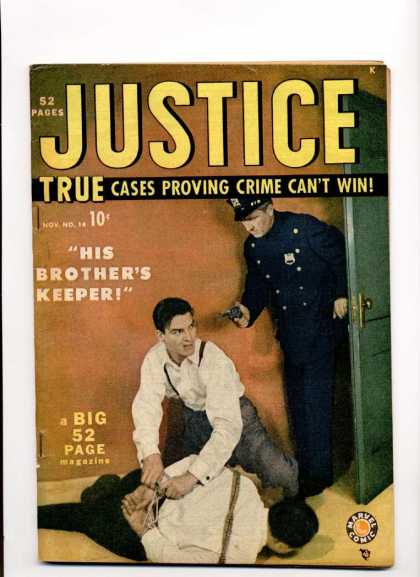 Justice 14 - True Cases - Police - His Brothers Keeper - Crime Cant Win - Rope