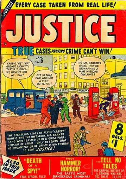 Justice 19 - Death Of A Spy - Car - Hammer Horror - Machine Gun - Robbers