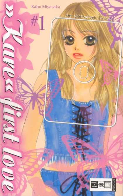 Kare First Love 1 - Butterflies - The Photograph In Rose - Blonde - Blue Corset - Manga U0026 Anime