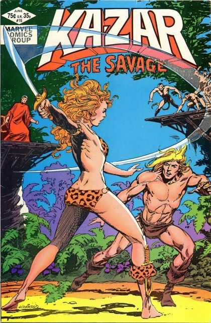 Kazar 15 - Kazar - Marvel - Savage - Warrior - Jungle