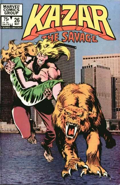 Kazar 26 - City - Sabretooth - Woman - Marvel