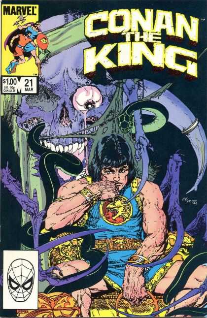 Conan - Skeleton - Gory - Chair - Belt King Conan 21 - Conan - Skeleton - Gory - Chair - Belt