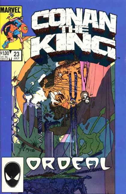 Marvel - Barbarian - Axe - Ordeal - 23 July King Conan 23 - Marvel - Barbarian - Axe - Ordeal - 23 July