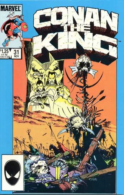 King Conan 31 - Conan The King - Mystery - Wizzards - Witch - Skulls