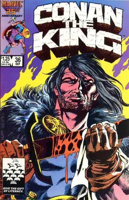 Sword - Fur Coat - Glove - Blood - King King Conan 36 - Sword - Fur Coat - Glove - Blood - King