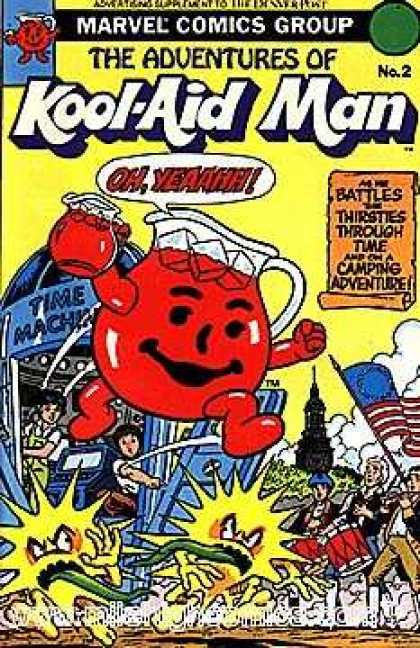 Kool-Aid Man 2 - Cherry Flavored - Battling Thirst - Oh Yeaahh - Tme Machine - Down Through The Ages