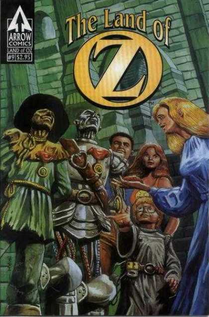 Land of Oz 9 - Arrow Comics - Woman - Girl - Iron Man - Man