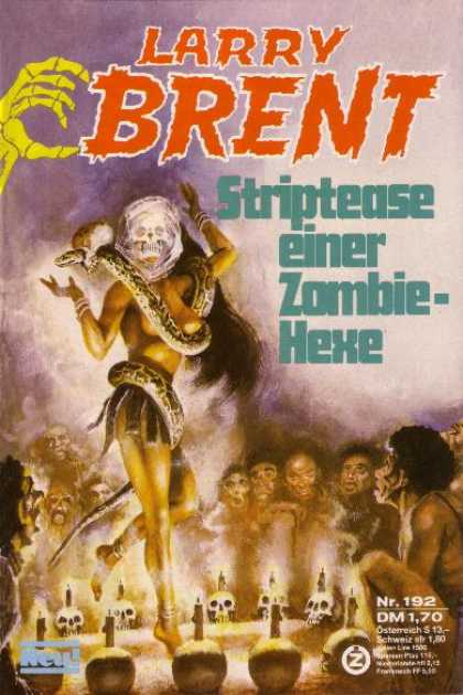 Larry Brent - Striptease einer Zombie-Hexe