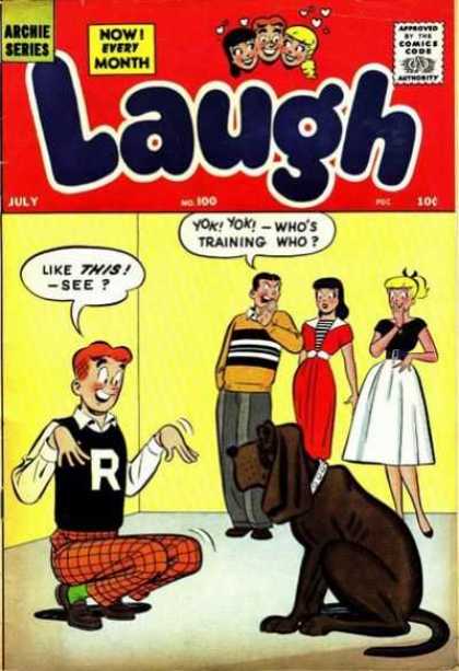 Laugh Comics 100