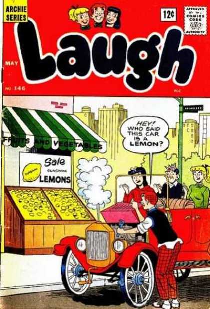 Laugh Comics 146 - Comics Code Authority - Archie - Betty - Veronica - Jughead