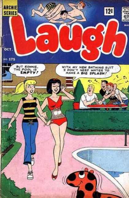 Laugh Comics 175 - Archie - Betty - Veronica - Hedge - Table