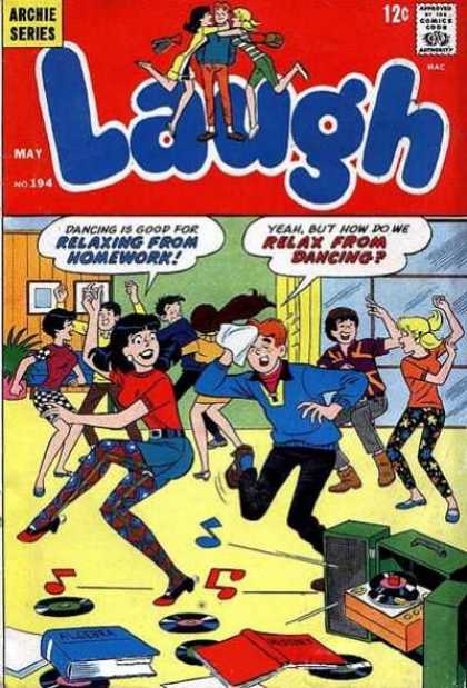 Laugh Comics 194 - Archie - Venus - Books - Dancing - Party