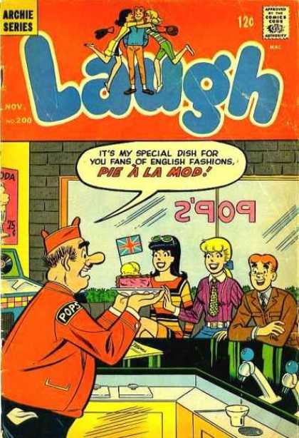 Laugh Comics 200 - Comics Code Authority - Speech Bubble - Veronica - Betty - Archie