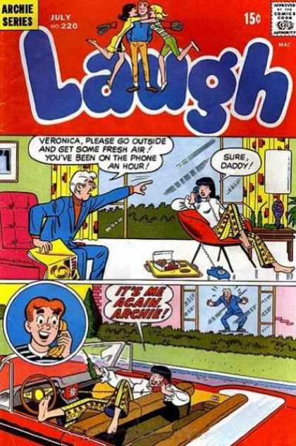 Laugh Comics 220 - Archie Series - Comics Code - Man - Woman - Youth