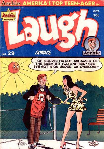 Laugh Comics 29 - Archie - Americas Top Teen-ager - Oct - Tree - Overcoat
