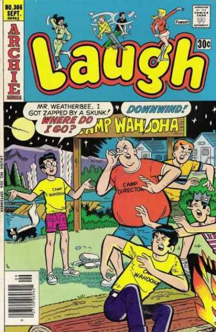 Laugh Comics 306 - Archie - Camp - Laugh - Camp Wahooha - Camp Director