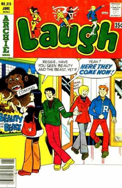 Laugh Comics 315 - Archie - Betty - Reggie - Veronica - Movie Theatre