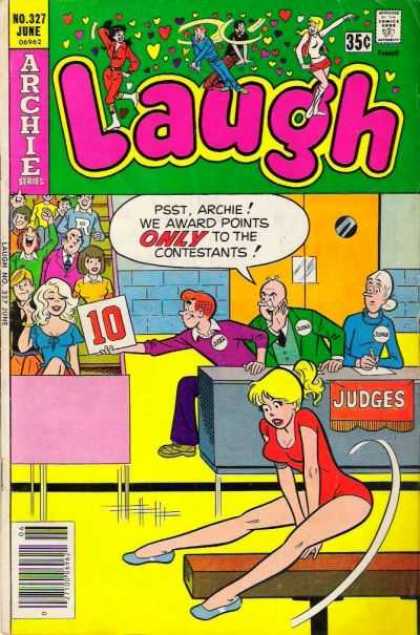 Laugh Comics 327 - Judges - Archie - Award - Points - Contestants