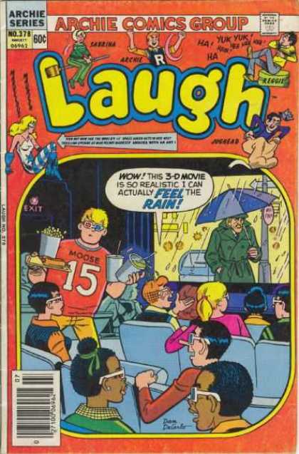 Laugh Comics 378 - Archie Series - Comics Code - Cine - Boys - Girls