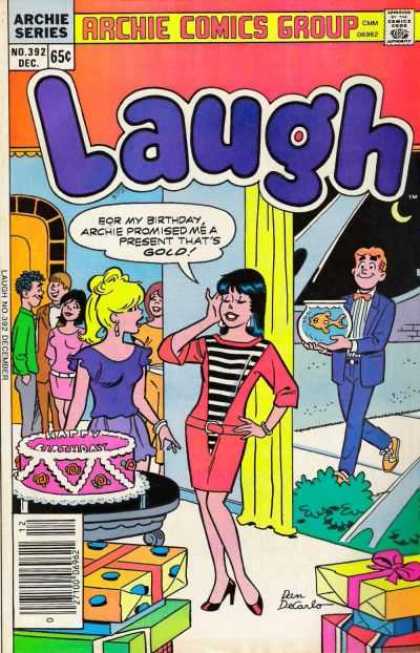 Laugh Comics 392 - Comics Code Authority - Speech Bubble - December - Archie - Veronica