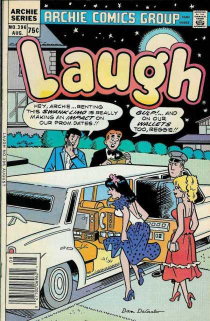 Laugh Comics 396 - Limousine - Chauffeur - Starry Night - Prom Dates - Reggie