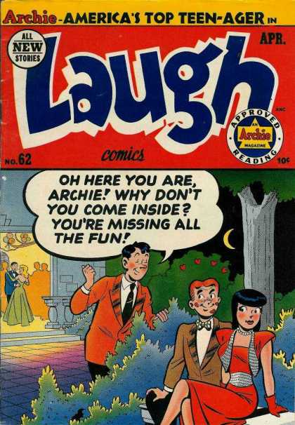 Laugh Comics 62 - Archie - Pretty Lady - Dance - Date - Bench