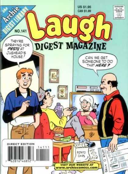 Laugh Digest 141 - Archie Andrews - Jughead - Sabrina - Riverdale - Television