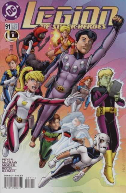 Legion of Super-Heroes (1989) 91 - Jeffrey Moy