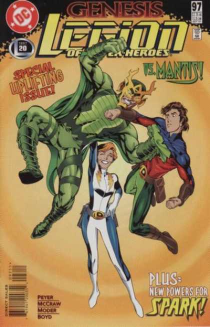 Legion of Super-Heroes (1989) 97 - Dc - Mantis - Spark - Genesis - Special Issues - Alan Davis