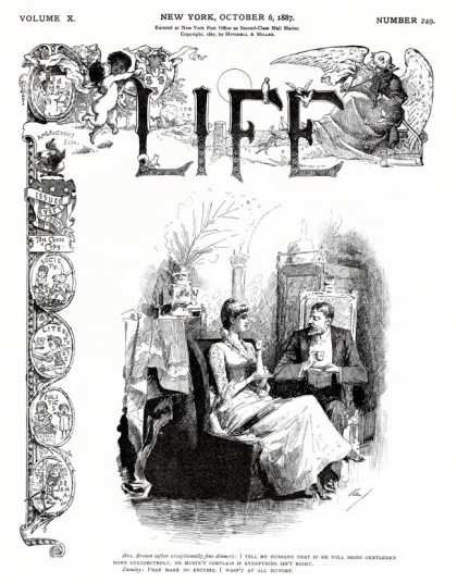 Life (Humor Magazine) - 1887-10-06