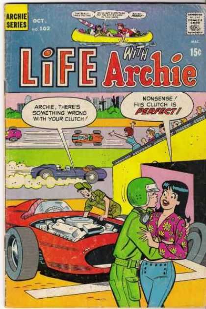 Life With Archie 102 - Archie Series - Racing Car - Audience - Engine - Flirting With Woman