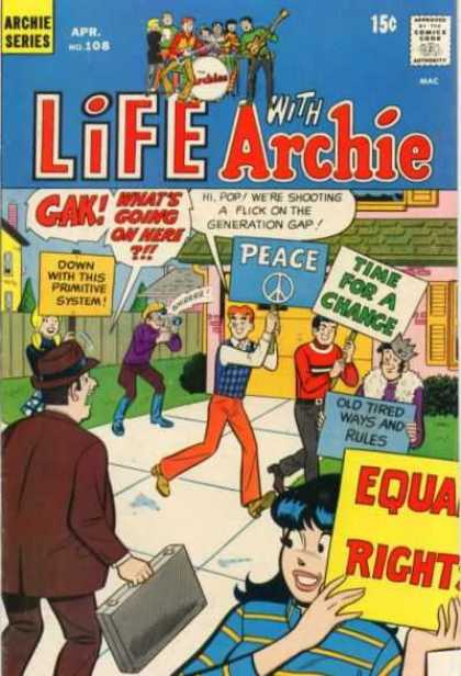 Life With Archie 108 - Archie Series - Timo For A Chance - Boys - Girls - Peace